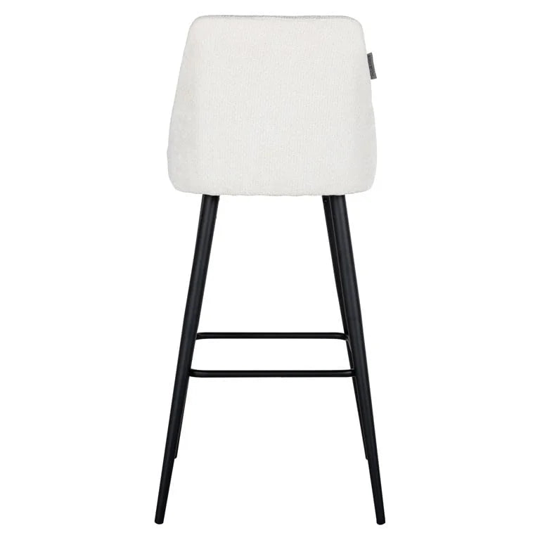 RICHMOND barstolssæt BROOKE 78 vit - 2 dele