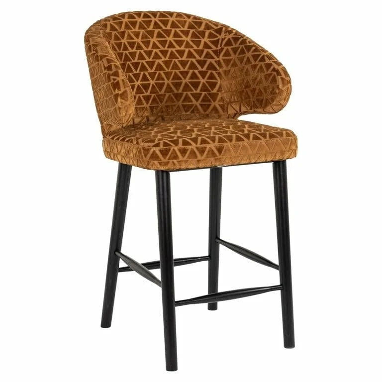 RICHMOND barstol INDIGO GULD