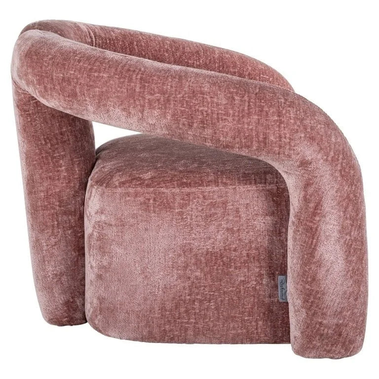 Fåtölj Dana Rosa Chenille