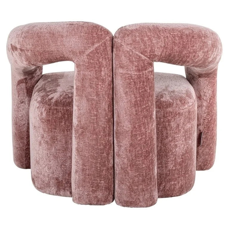 Fåtölj Dana Rosa Chenille
