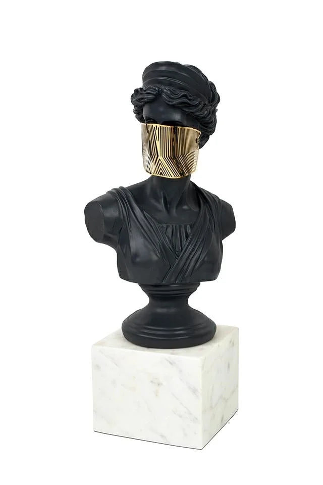 KARE dekoration BUSTO MASKED DAME 50 cm