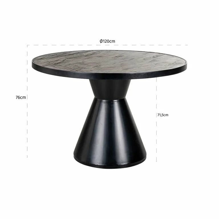 Matbord Russell 120Ø