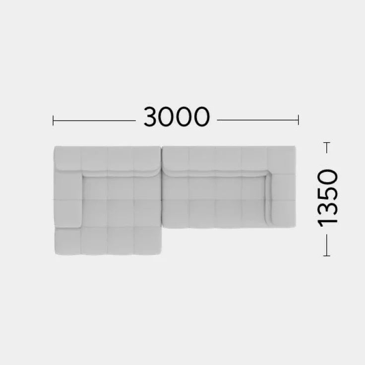 Vänster 3000 x 1350 mm (+ 7 000 kr)