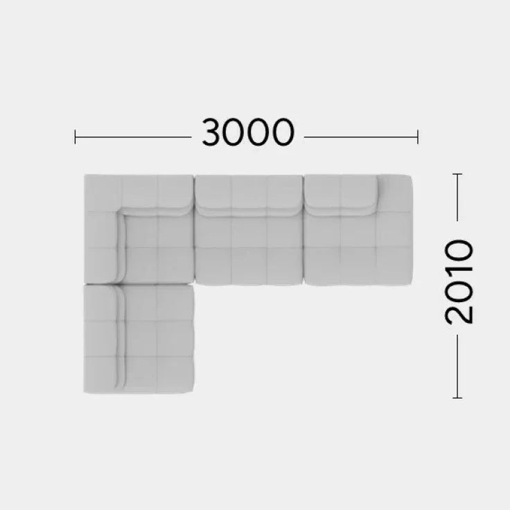 Höger 3000 x 2010 mm (+ 15 000 kr)