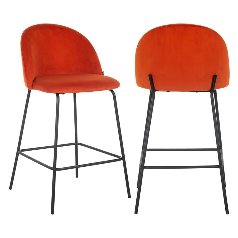 RICHMOND barstol ALYSSA 65 - lysrød