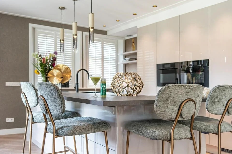 RICHMOND barstol XENIA 78 grøn