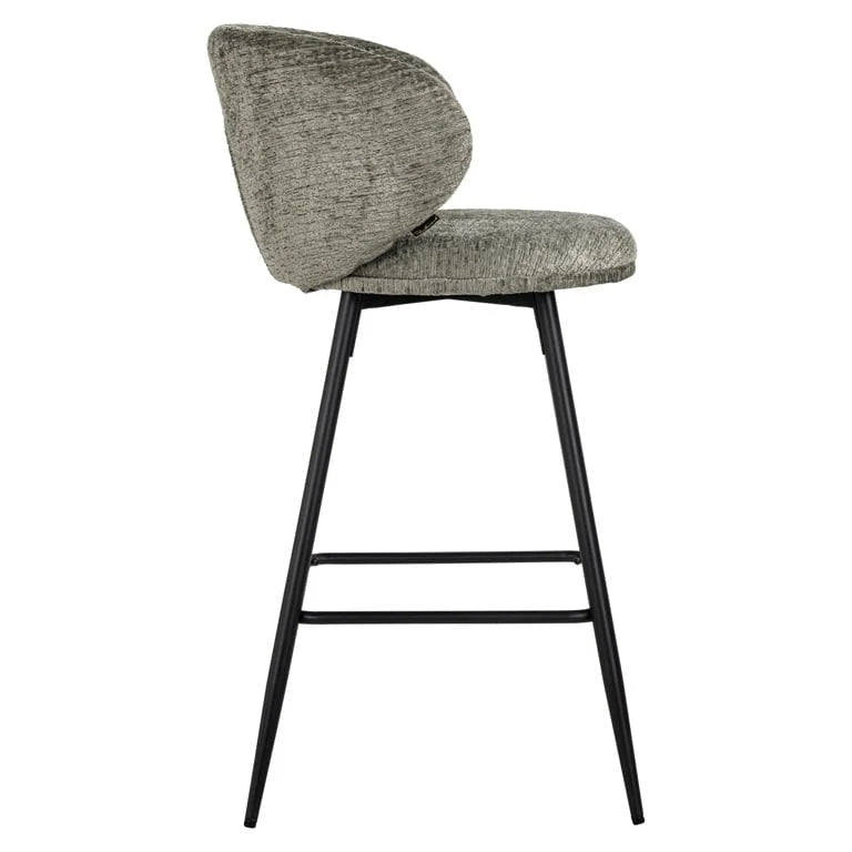 RICHMOND sæt om 2 MIMI barstolar grøn