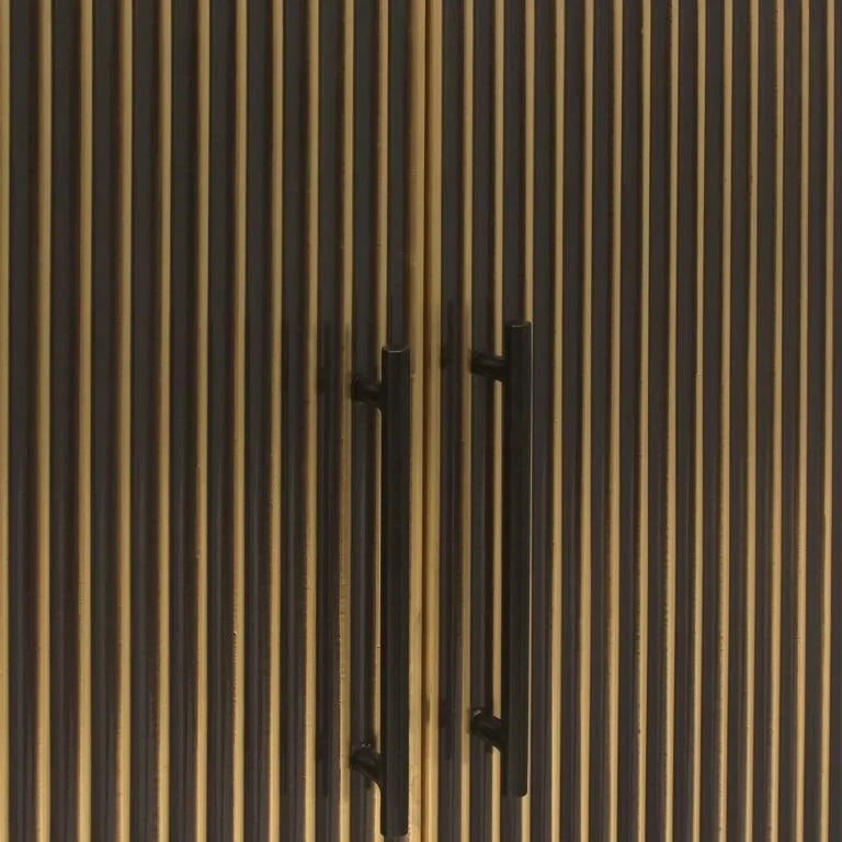 Skåp Les Arcs 2-dörrar (Guld)