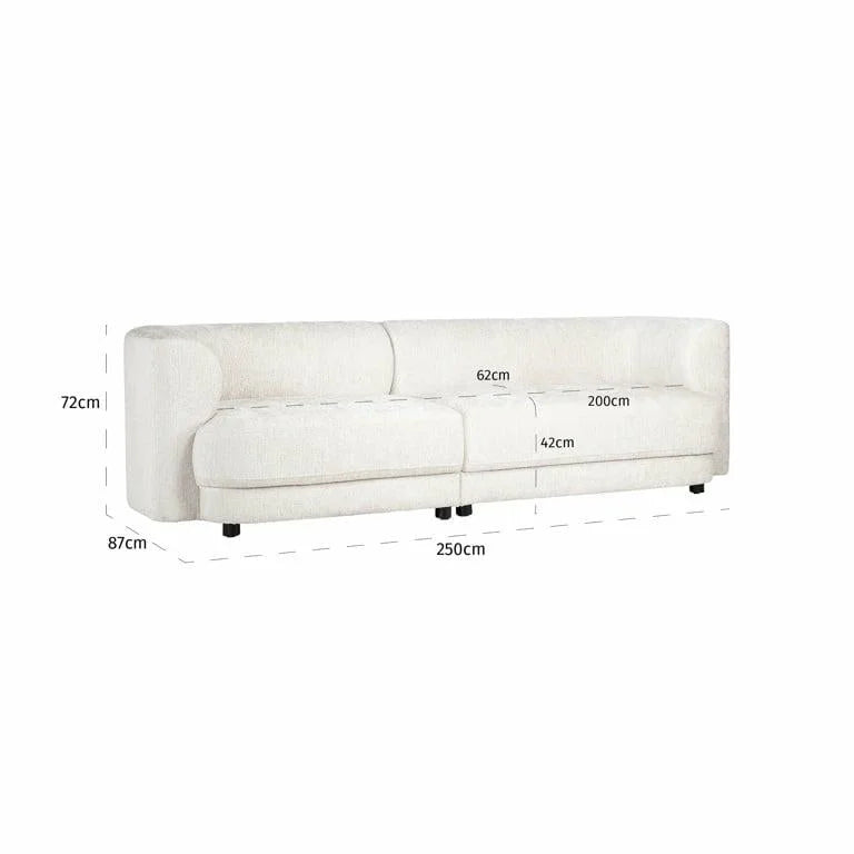 Soffa Davina Cream