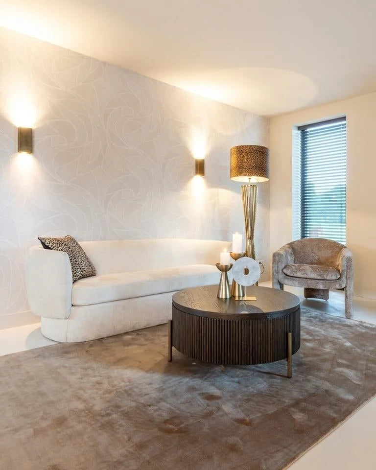 Soffbord Luxor 95Ø (Brown)