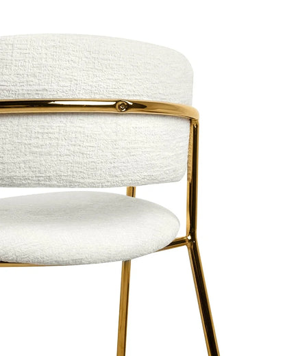 Barstolar DELTA 65 vit chenille