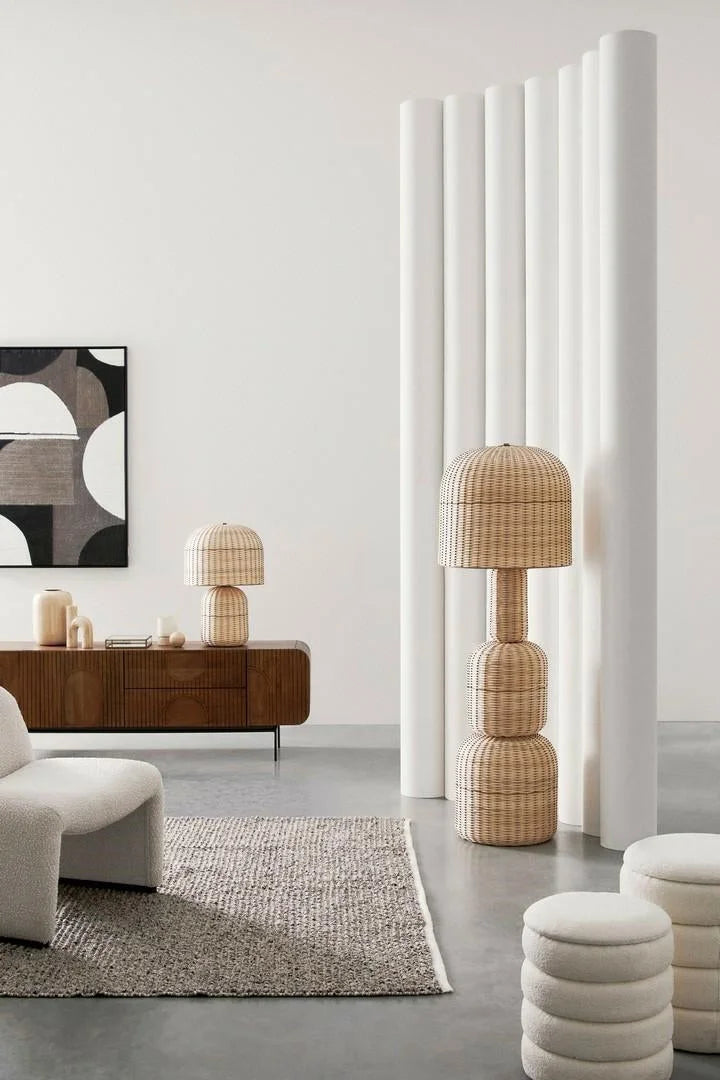 BIZZOTTO golvlampa SIKKIM beige