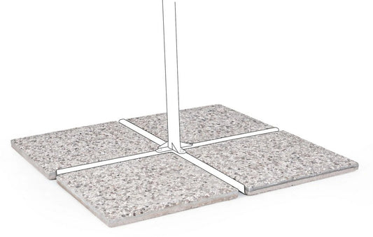 BIZZOTTO parasollfot INES 4x20 kg