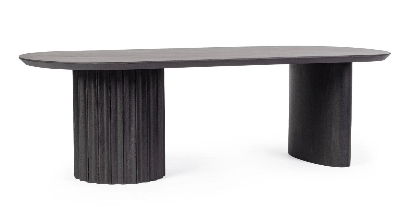 BIZZOTTO soffbord ORISSA 130x65 svart