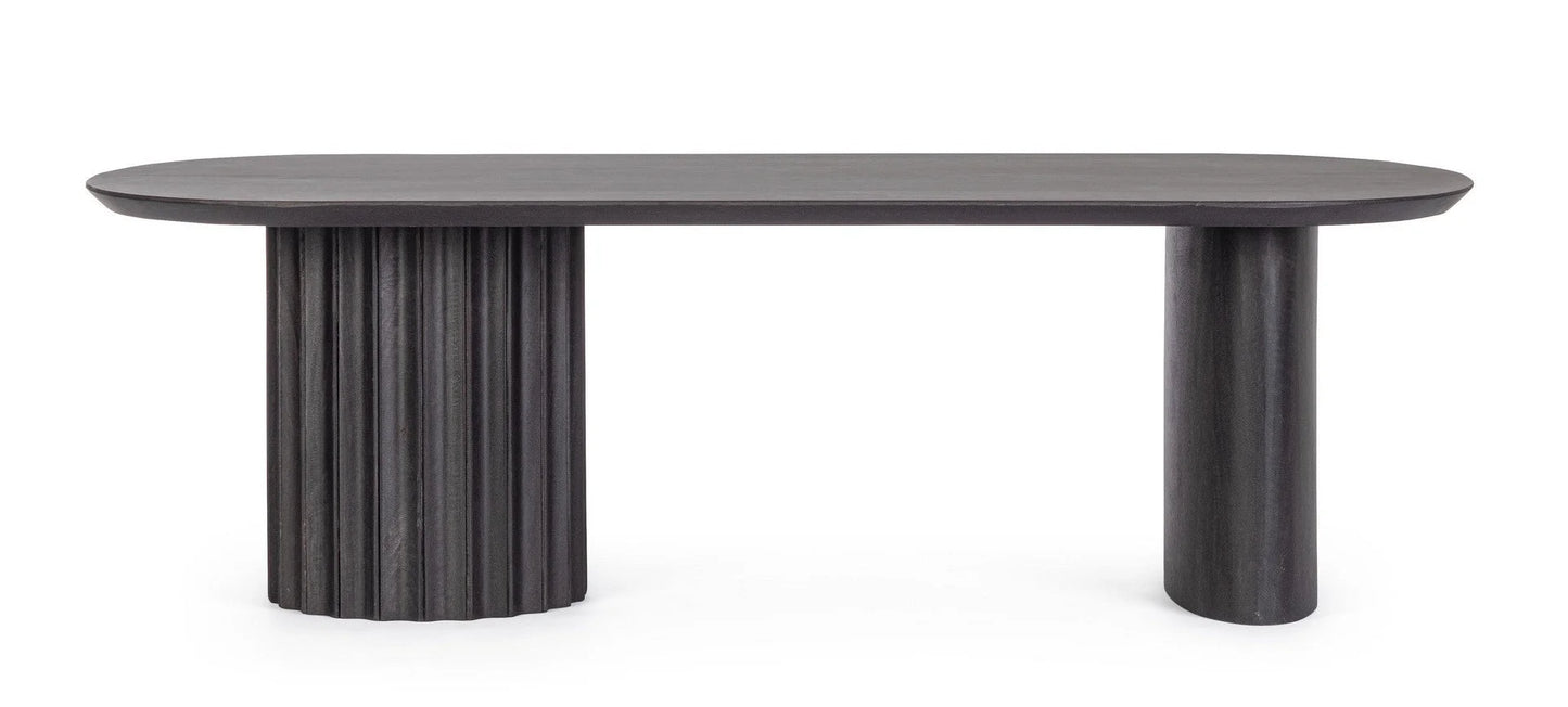 BIZZOTTO soffbord ORISSA 130x65 svart