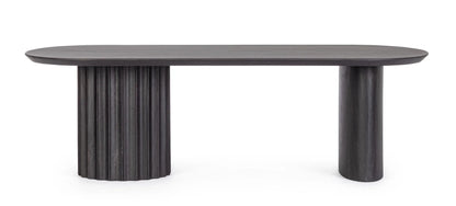 BIZZOTTO soffbord ORISSA 130x65 svart