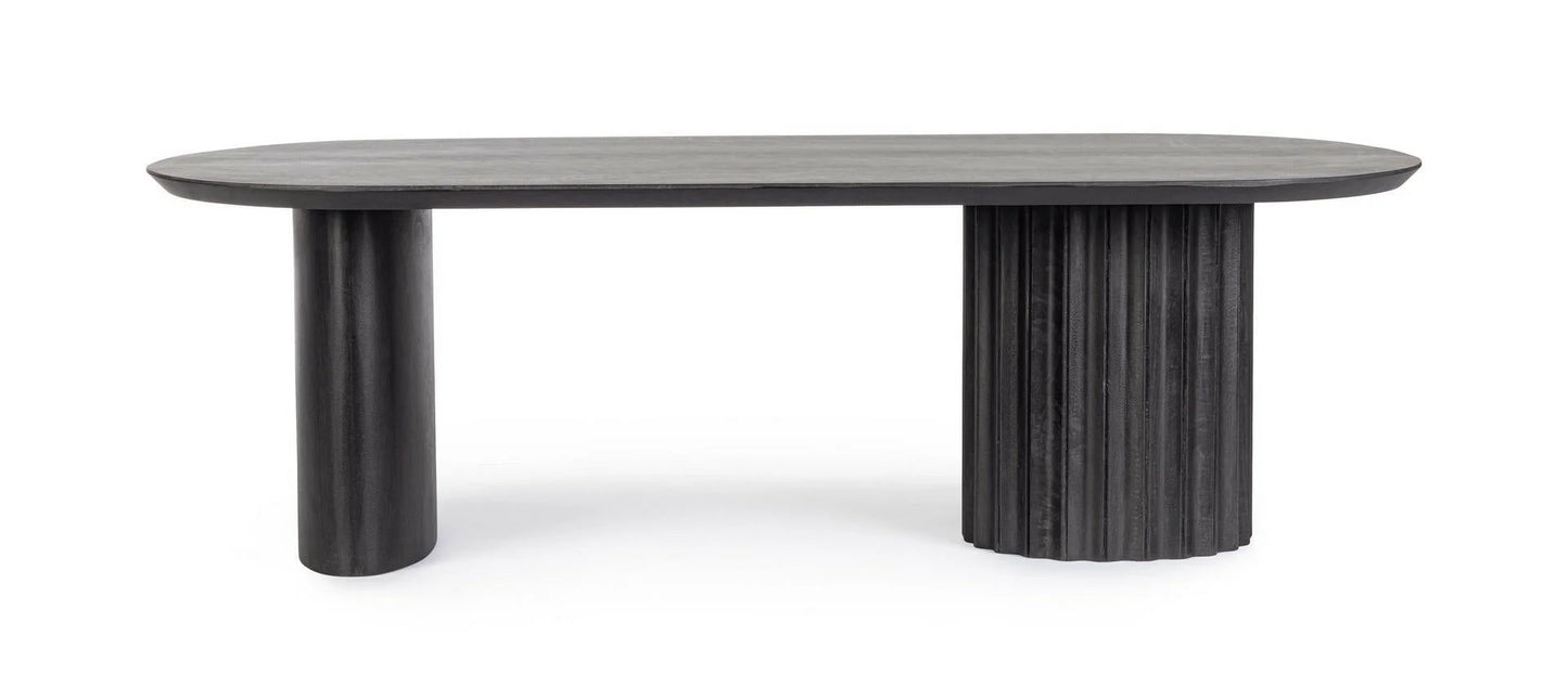 BIZZOTTO soffbord ORISSA 130x65 svart