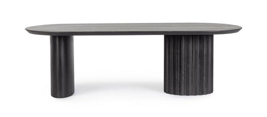 BIZZOTTO soffbord ORISSA 130x65 svart