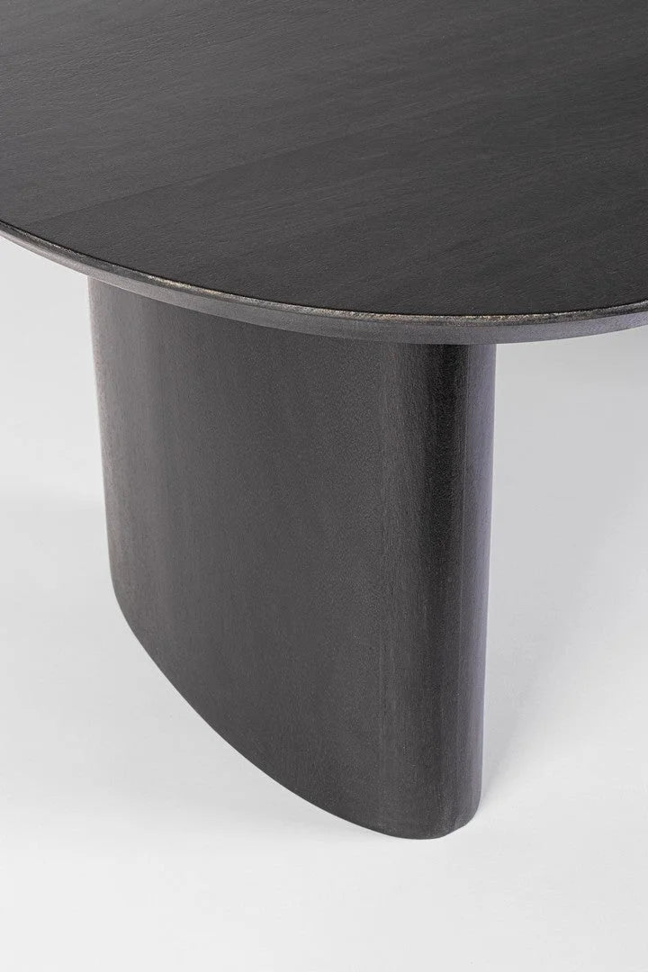 BIZZOTTO soffbord ORISSA 130x65 svart