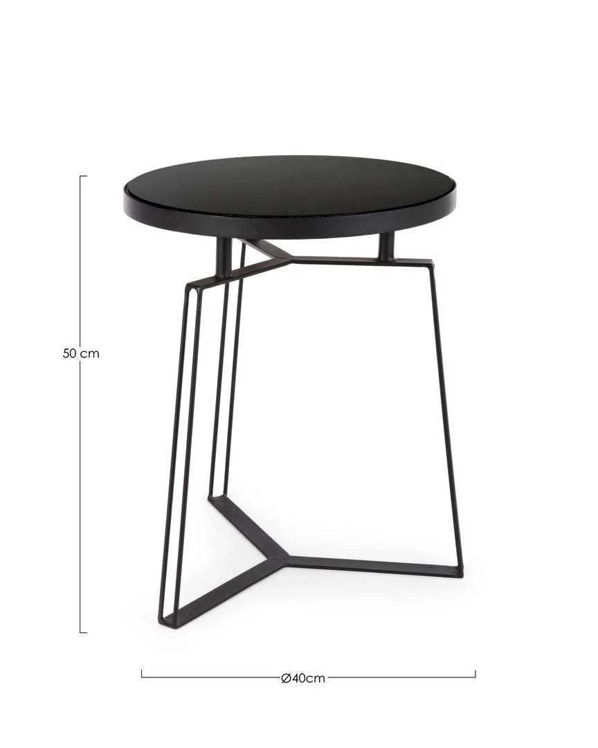 BIZZOTTO soffbord ZAIRA svart