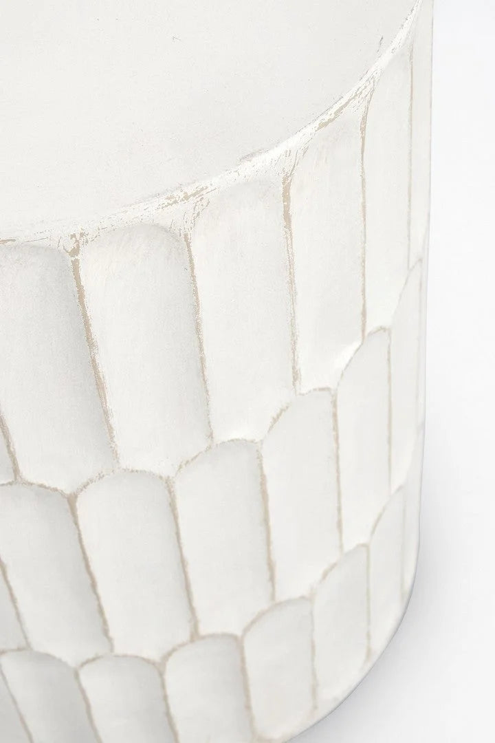 BIZZOTTO stolik kawowy CAESAR 40,5 biały