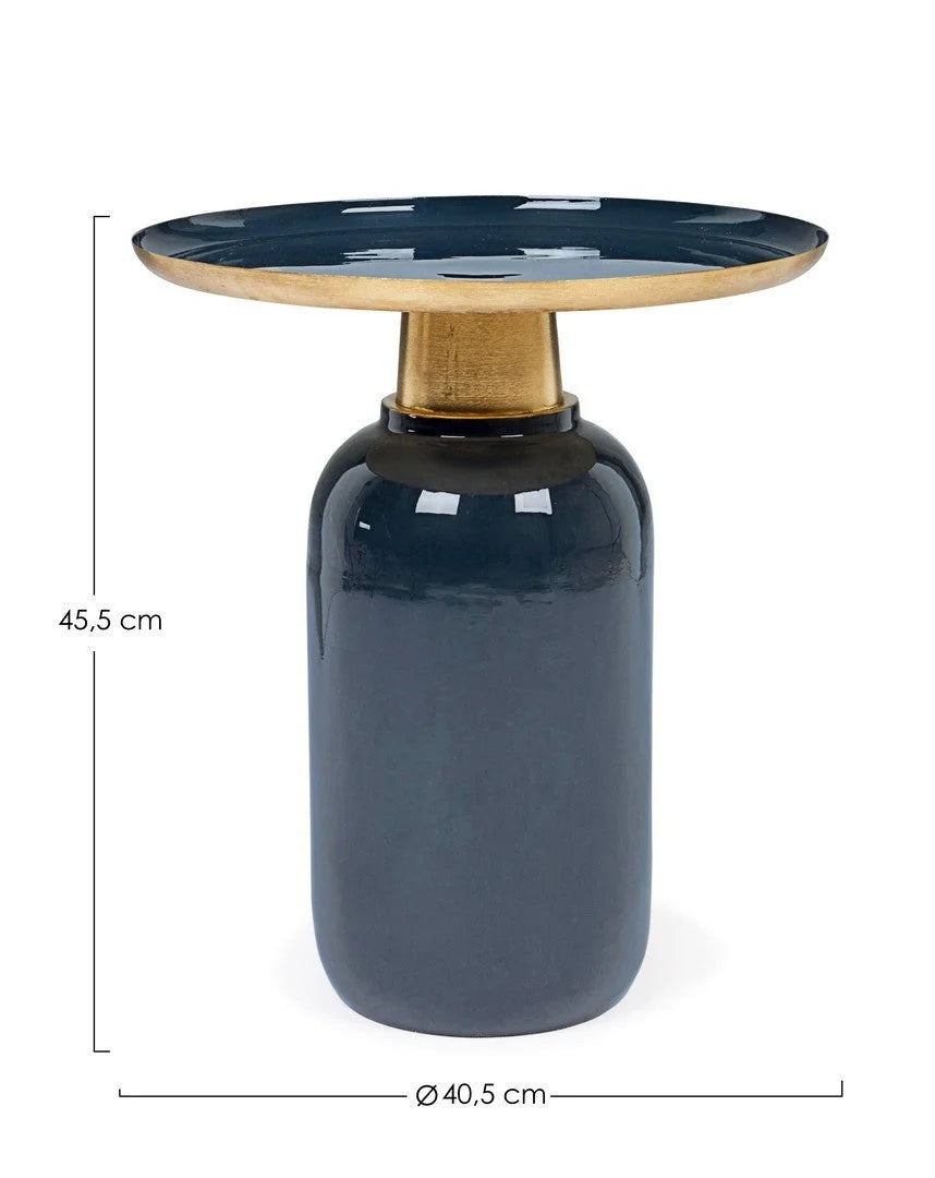 BIZZOTTO stolik kawowy NALIMA 40,5 niebieski