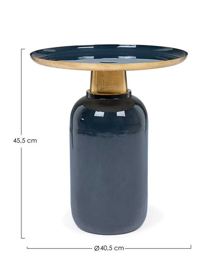 BIZZOTTO stolik kawowy NALIMA 40,5 niebieski