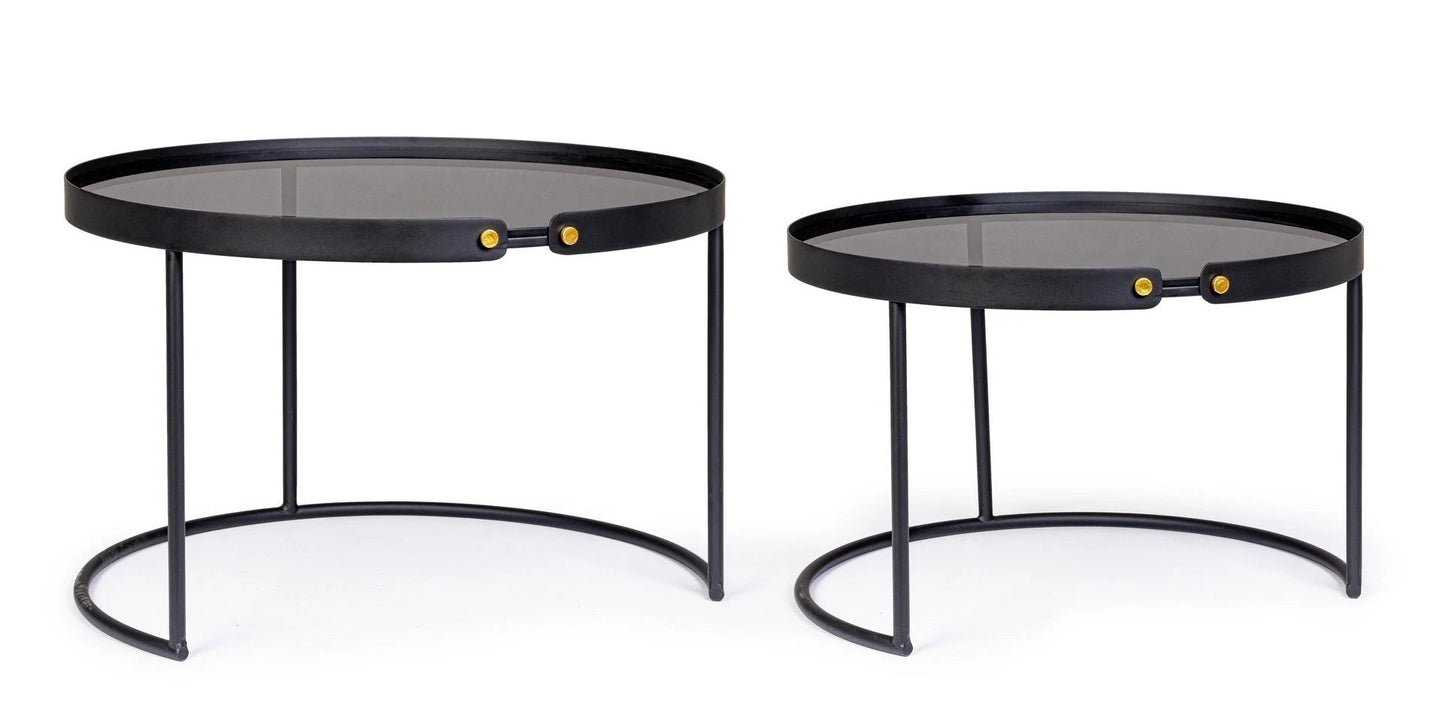 BIZZOTTO Soffbord ZEINA ROUND Set om 2