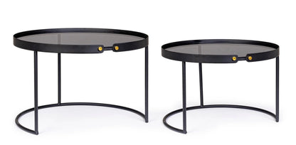 BIZZOTTO Soffbord ZEINA ROUND Set om 2