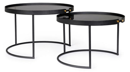 BIZZOTTO Soffbord ZEINA ROUND Set om 2