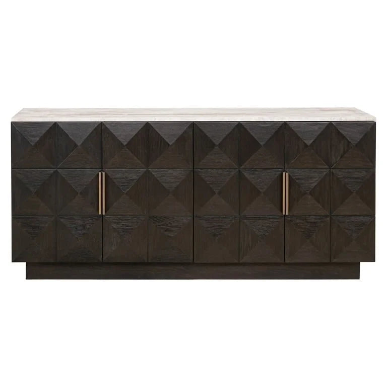 Byrå Claremont 4-dörrar (Brown)
