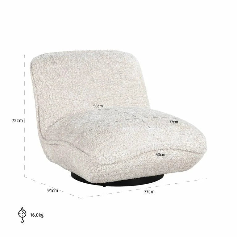 Fåtölj Ophelia Cream