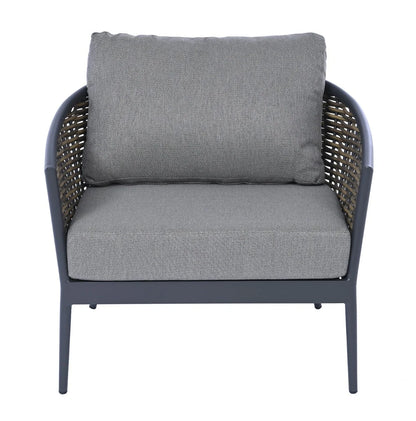 Fotel Cora Antracyt 82x88x75 Cm