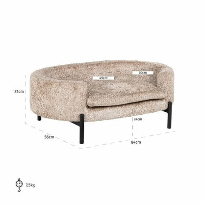 RICHMOND hundebädd DOLLY beige