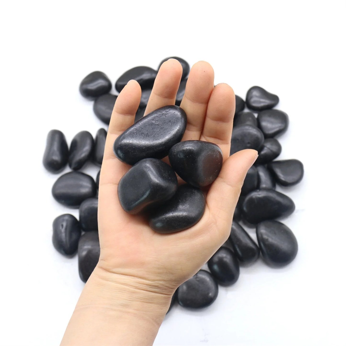 Kamień dekoracyjny ogrodowy 2-3 cm 20 kg czarny