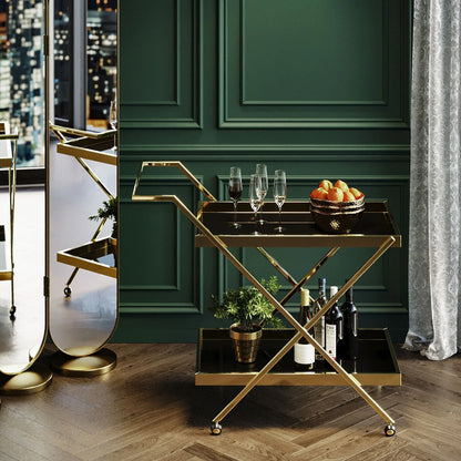 KARE barvagn CASINO guld