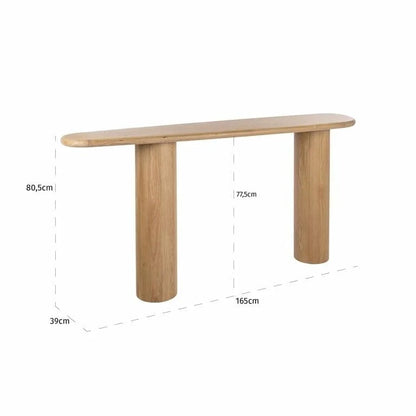 Konsolbord Oakley (Naturlig ek)