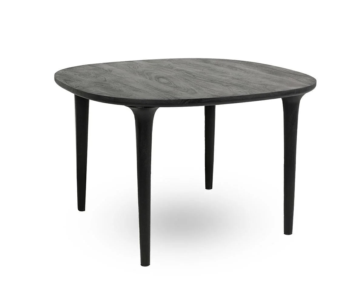 MaMaison matbord LAMINAR 120 Svart