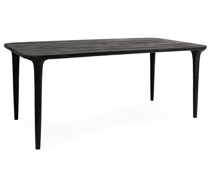 MaMaison matbord LAMINAR 200 svart / trä