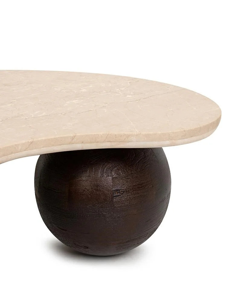 MaMaison soffbord ORGANIC Beige