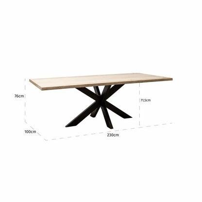 Matbord Avalon Rektangulärt 230
