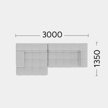 Höger 3000 x 1350 mm (+ 7 000 kr)