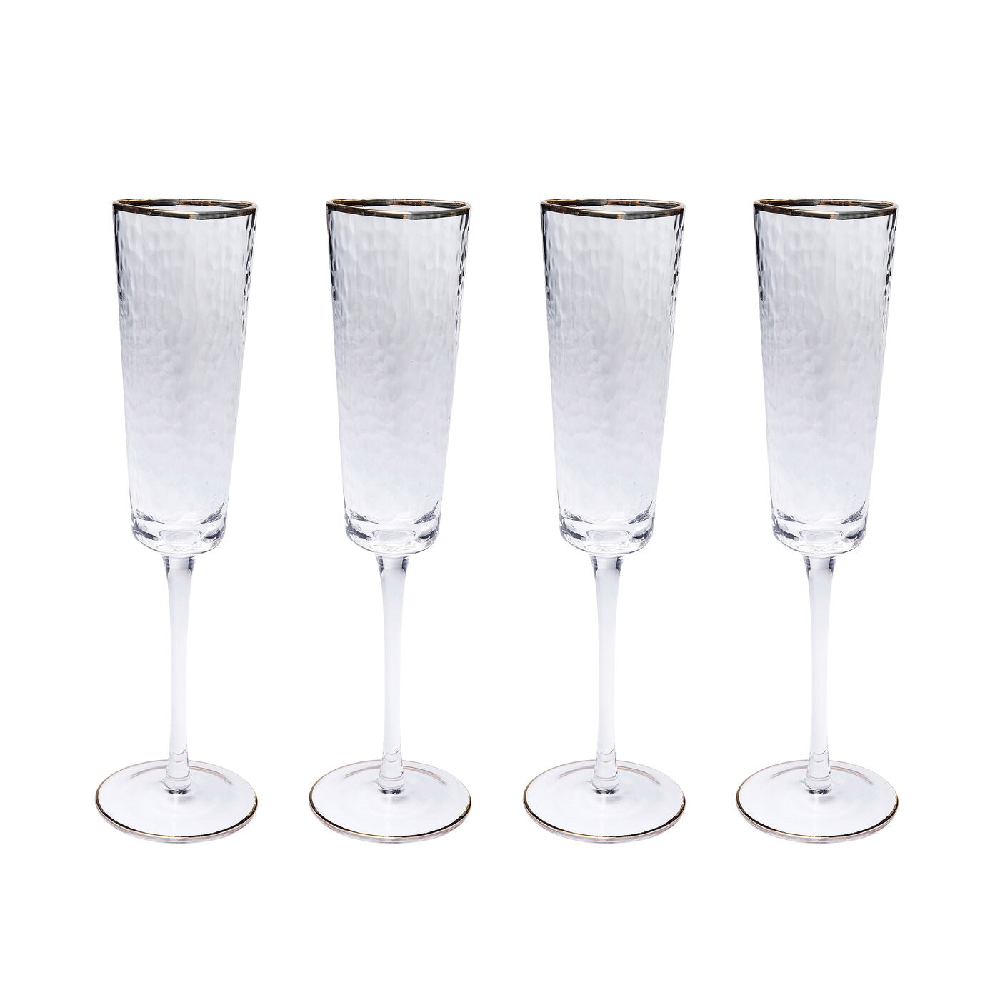 Champagneglas KARE Hommage 165 ml – Set om 4
