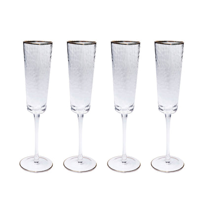 Champagneglas KARE Hommage 165 ml – Set om 4