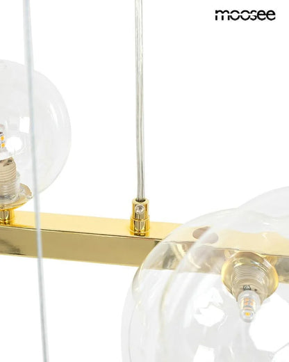 MOOSEE hänglampa ALURE OVAL 120       guld