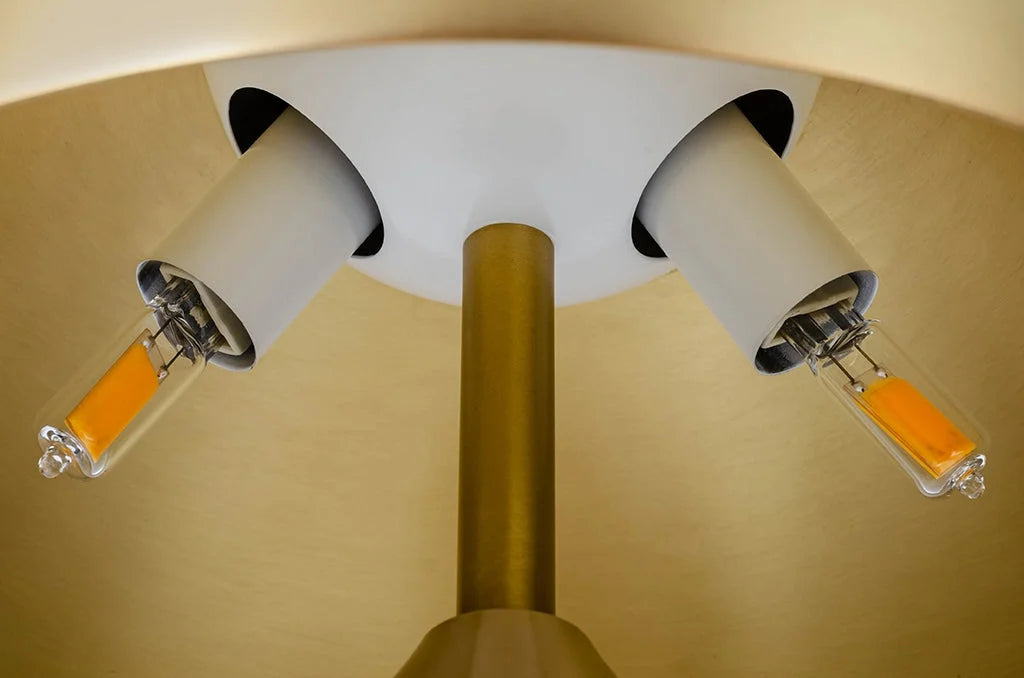 MOOSEE funktionslampa FUNGO guld