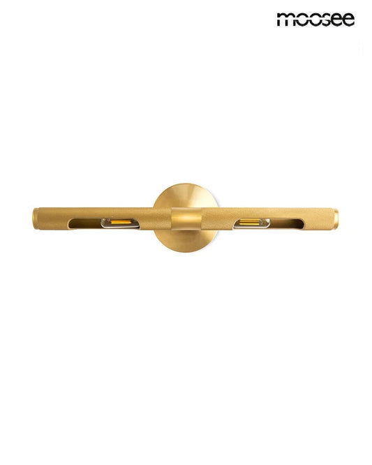 MOOSEE lampa ścienna CRUDO złota