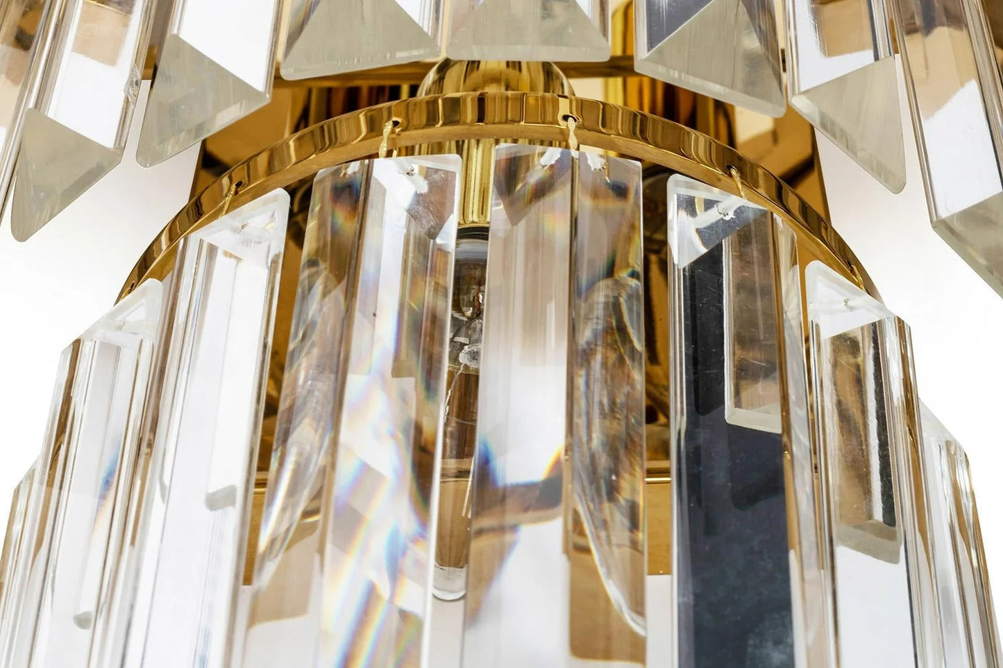 MOOSEE vägglampa IMPERIAL WALL GOLD - stål, kristall
