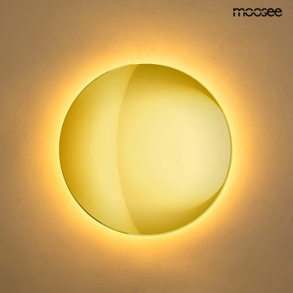 MOOSEE vägglampa SHADOW SUN 25 guld