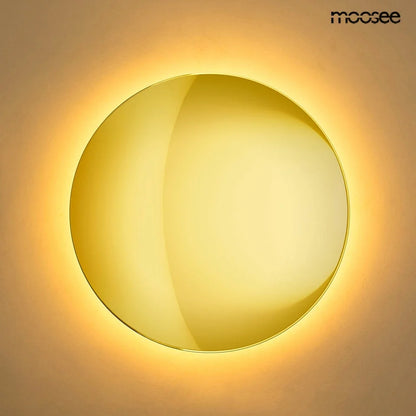 MOOSEE vägglampa SHADOW SUN 30 guld